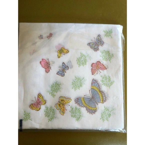 Butterfly Paper Napkins 20 Serviettes Crepe de Luxe Windsor Made in Denmark - Picture 4 of 5